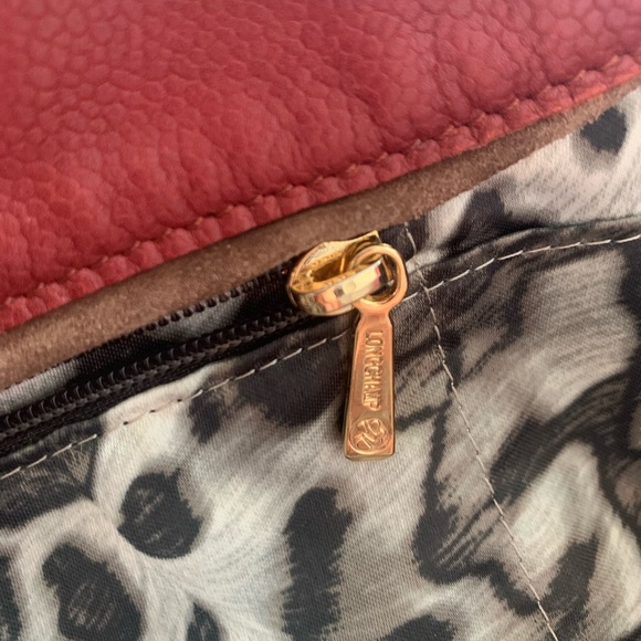 Longchamp Gatsby Burgundy Brown Leather Bag - Picture 12 of 16